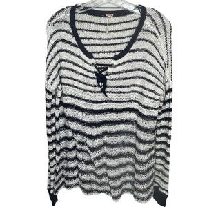 Free People Striped‎ Sweater